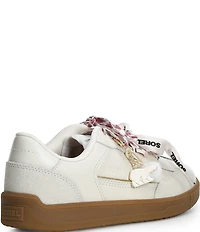 Sorel Women's ONA Drift LX Leather Logo Charm Low Profile Sneakers