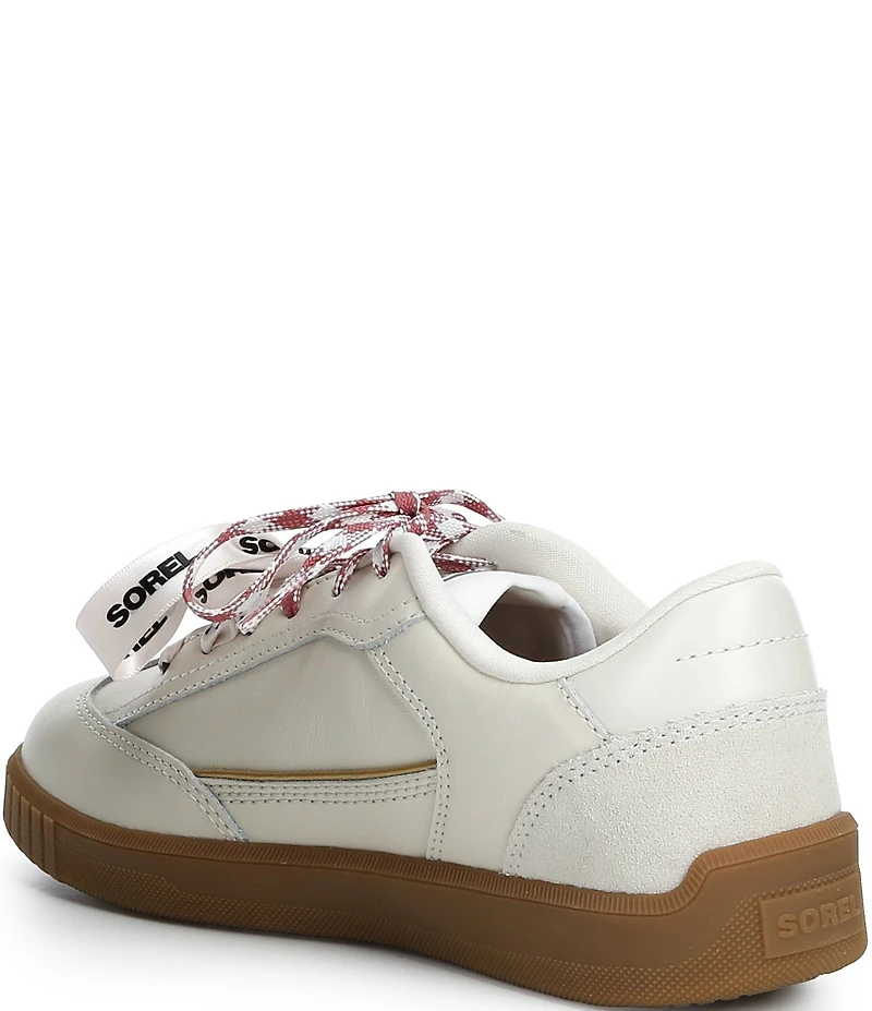 Sorel Women's ONA Drift LX Leather Logo Charm Low Profile Sneakers