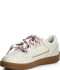 Sorel Women's ONA Drift LX Leather Logo Charm Low Profile Sneakers