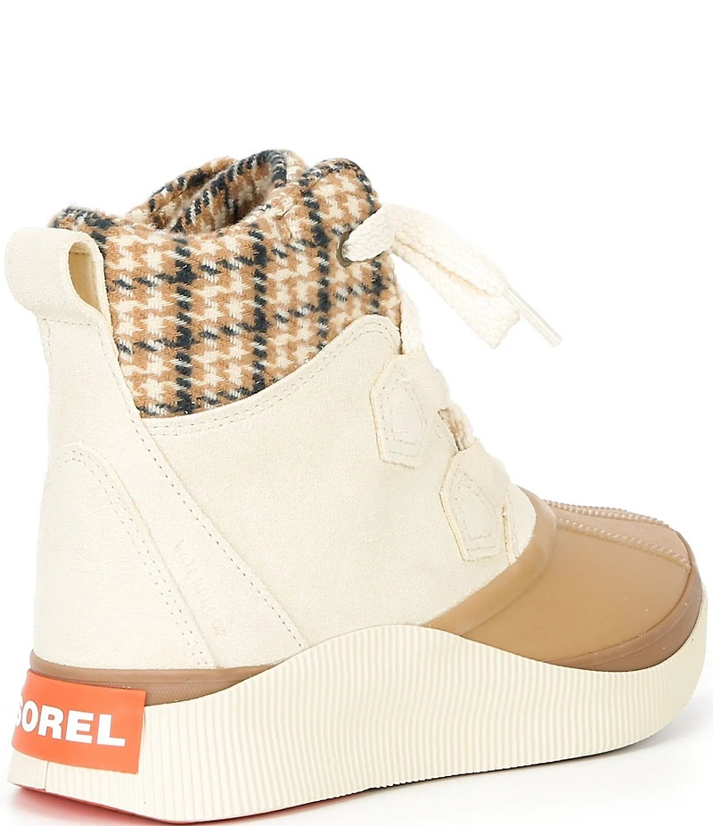Sorel Women's Out N About IV Chillz Plaid Waterproof Booties