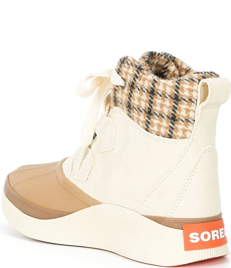 Sorel Women's Out N About IV Chillz Plaid Waterproof Booties