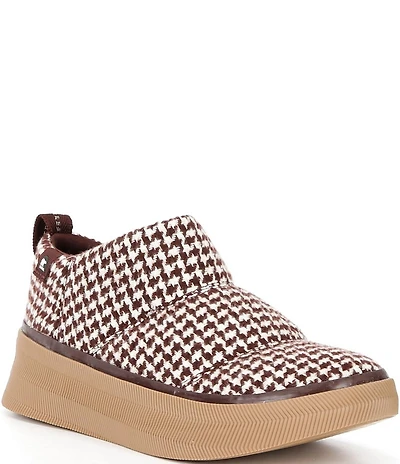Sorel Women's Out N About IV Mini Puffy Houndstooth Booties