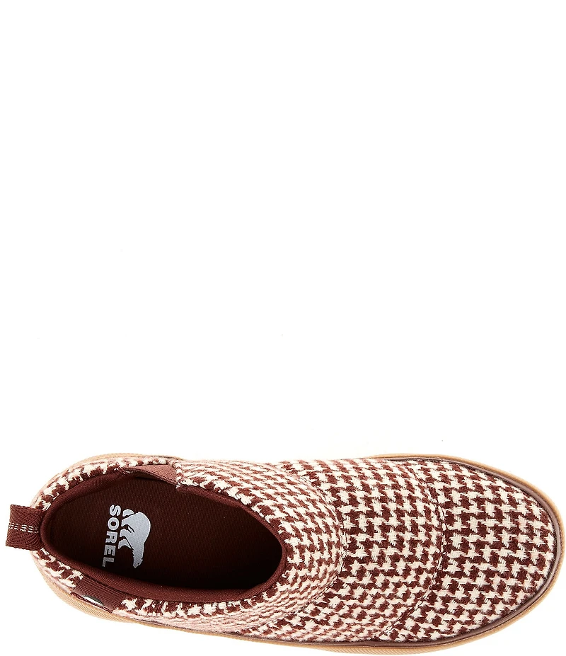 Sorel Women's Out N About IV Mini Puffy Houndstooth Booties