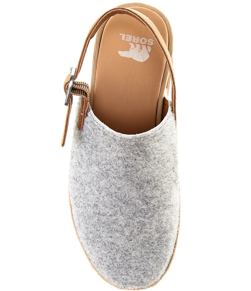Sorel Women's Roam'N Felt Studded Slingback Clogs