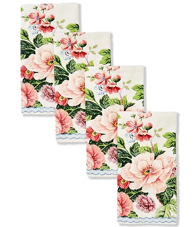 Southern Living Vintage Floral Napkins, Set of 4