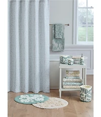 Southern Living Willa Colleciton Jacquard Woven Vine Print Pattern Bath Towels