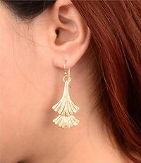 Southern Living x Barse Golden Tide Drop Earrings