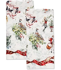 Southern Living 12 Days Of Christmas Collection Kitchen Towels, Set of 2