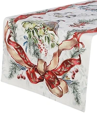 Southern Living 12 Days Of Christmas Collection Reversible Runner, 72#double;