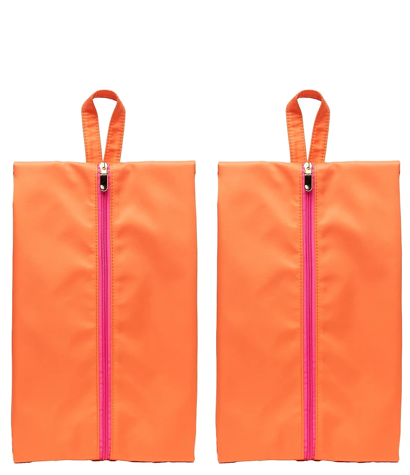 Southern Living 6-Piece Orange Snowflake Packing Cube Set