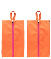Southern Living 6-Piece Orange Snowflake Packing Cube Set