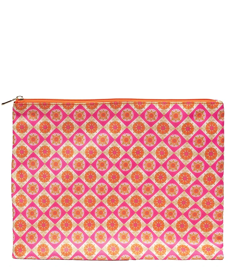 Southern Living 6-Piece Orange Snowflake Packing Cube Set