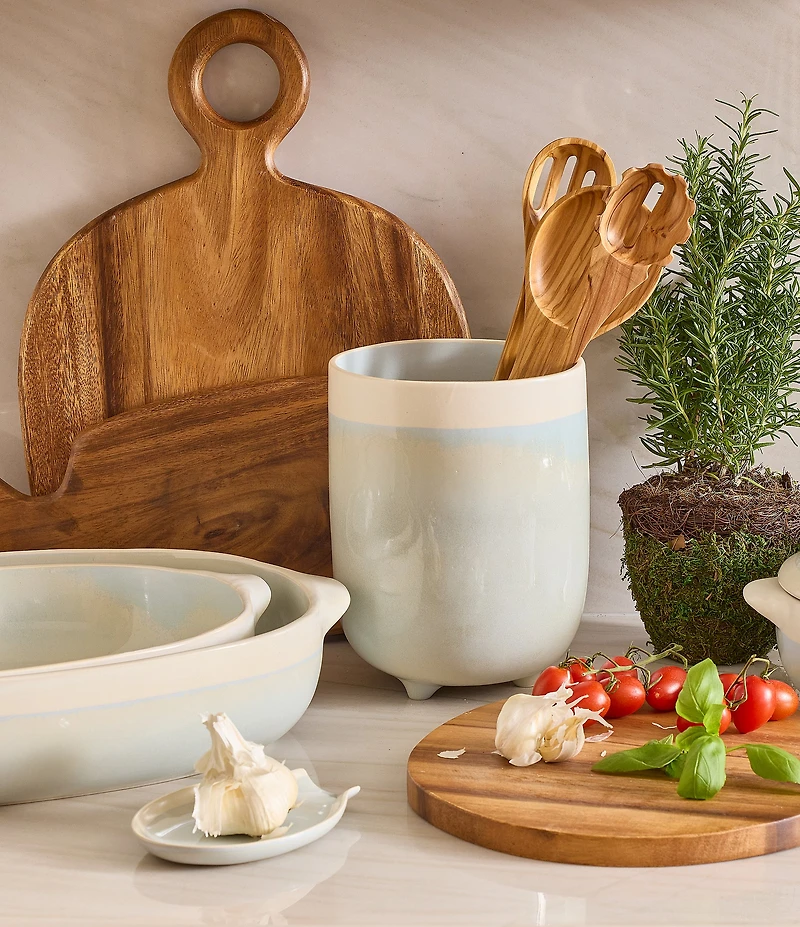 Southern Living Acacia Wood Tapered Small Cheese Board
