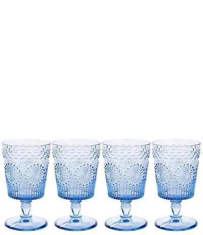 Southern Living Acrylic Short Stem Goblets, Set of 4