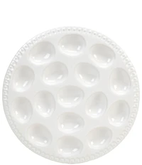Southern Living Alexa Stoneware Egg Platter