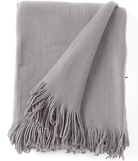 Southern Living Ashford Brushed Knit Fringed Acrylic Throw Blanket
