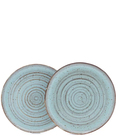 Southern Living Astra Collection Glazed Stoneware Salad Plates, Set of 2