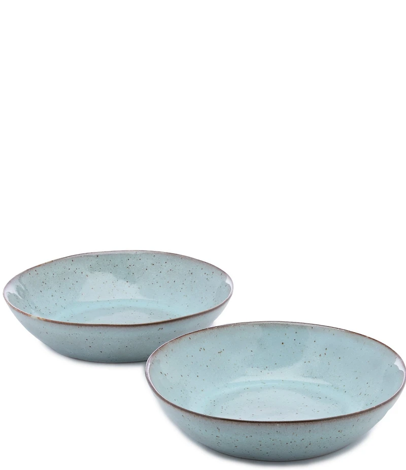 Southern Living Astra Collection Glazed Stoneware Soup Bowls, Set of 2