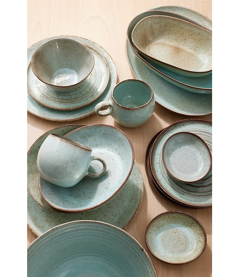 Southern Living Astra Collection Glazed Stoneware Soup Bowls, Set of 2