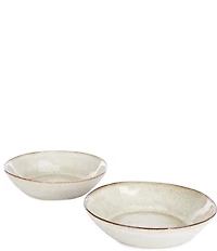 Southern Living Astra Collection Glazed Stoneware Soup Bowls, Set of 2