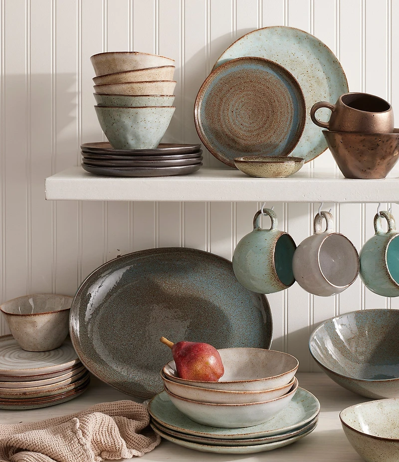 Southern Living Astra Collection Glazed Dinner Plate