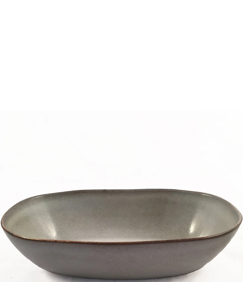 Southern Living Astra Glazed Stoneware Oval Baker