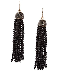 Southern Living Beaded Tassel Earrings