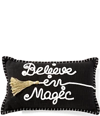 Southern Living Believe in Magic Reversible Halloween Pillow