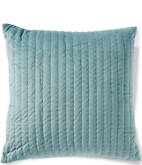 Southern Living Bexley Quilted Velvet Square Pillow