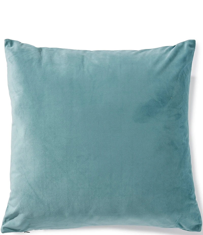 Southern Living Bexley Quilted Velvet Square Pillow