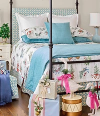 Southern Living Bexley Quilted Velvet Square Pillow