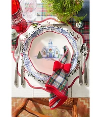 Southern Living Caroline Collection Blue & White Chinoiserie Dinner Plates, Set of 2