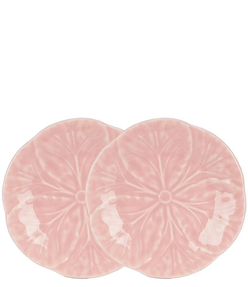 Southern Living Cabbage Bread and Butter Plates, Set of 2