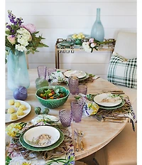 Southern Living Cabbage Footed Cake Plate