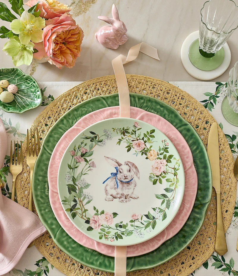 Southern Living Cabbage Round Platter