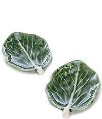 Southern Living Cabbage Trays, Set of 2