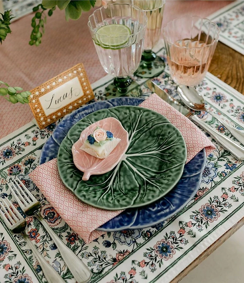 Southern Living Cabbage Trays, Set of 2