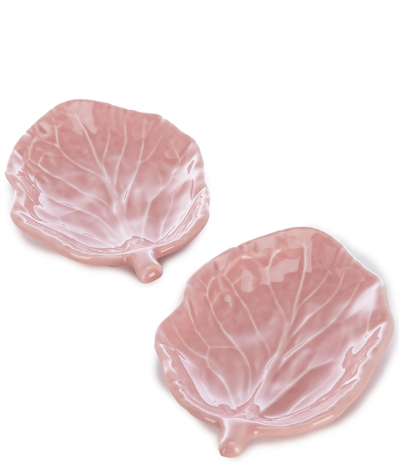 Southern Living Cabbage Trays, Set of 2