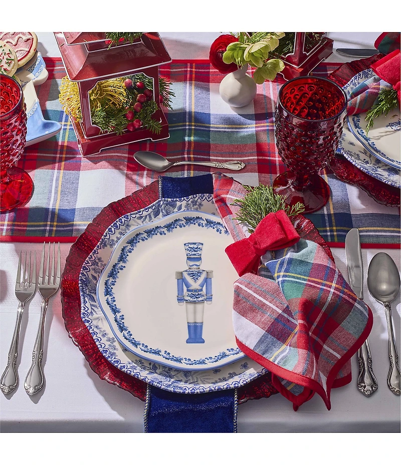 Southern Living Caroline Collection 45-Piece Stainless Steel Flatware Set
