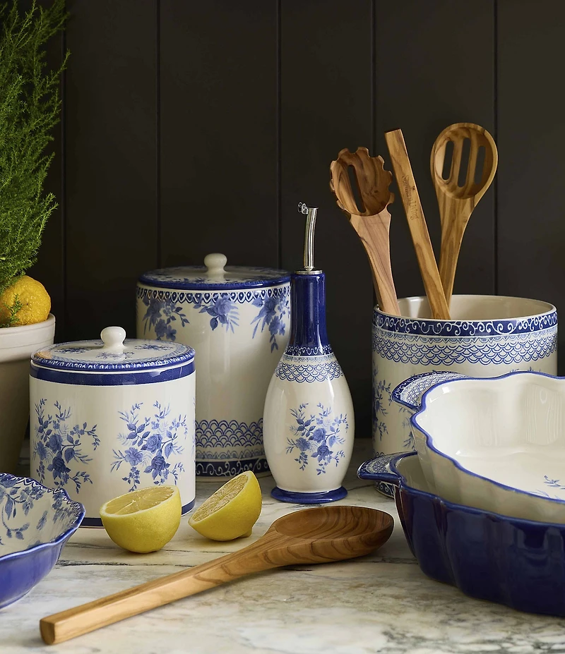 Southern Living Caroline Collection Utensil Crock