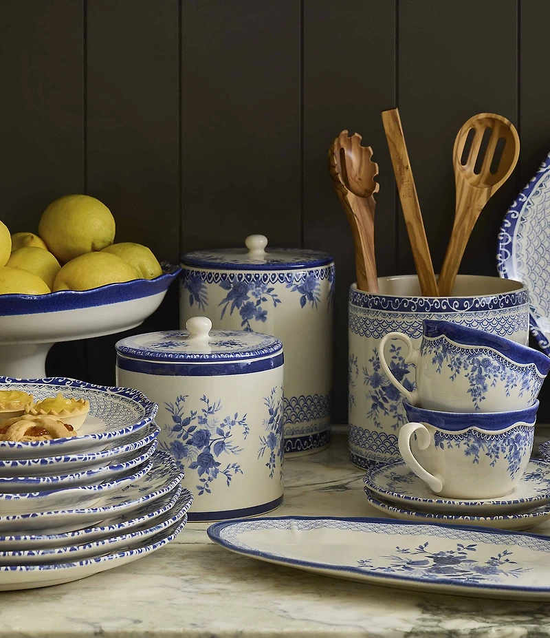 Southern Living Caroline Collection Utensil Crock