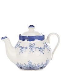 Southern Living Caroline Collection Blue Chinoiserie Teapot