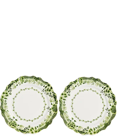 Southern Living Chloe Collection Scalloped Dinner Plates, Set of 2