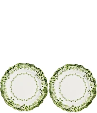 Southern Living Chloe Collection Scalloped Dinner Plates, Set of 2