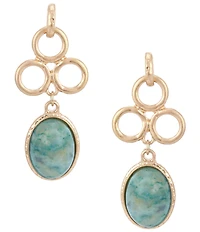Southern Living Circle Drop Earrings
