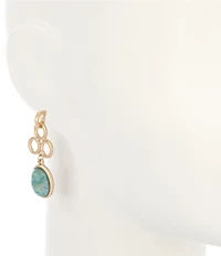 Southern Living Circle Drop Earrings