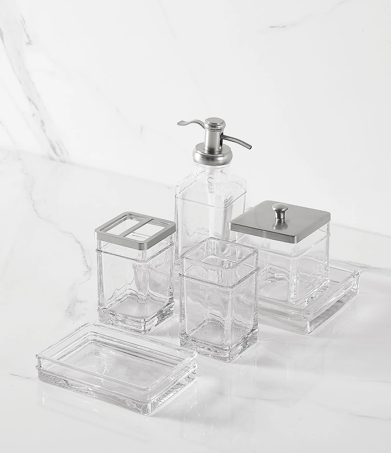Southern Living Classic Collection Glass Toothbrush Holder