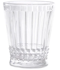 Southern Living Clear Ribbed Double Old-Fashioned Glass