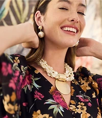 Southern Living Constance Pearl Drop Earrings