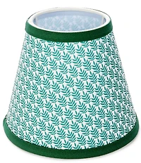 Southern Living Customizable Rechargeable Small Empire Printed Leaf Pattern Lamp Shade
